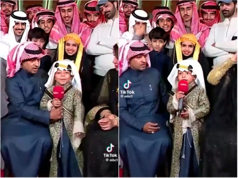 “فيديو “طفل يلقي قصيدة في مدح الأمير محمد بن سلمان احتفالا بيوم التأسيس ويثير التفاعل