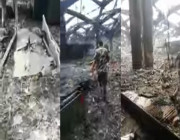 الدمار يسيطر على محطة قطار الحرمين بجدة “فيديو”