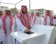 ولي العهد يزور معرض إكسبو 2020 في دبي