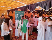 مركز “الملك سلمان للإغاثة” يوزع 650 كرتون تمور في السودان