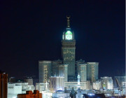 برج الساعة يهنئ سكان مكة المكرمة بحلول شهر رمضان المبارك
