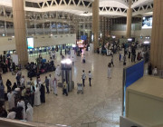 وصول أولى الرحلات القطرية إلى ‏مطار الملك خالد الدولي (فيديو)