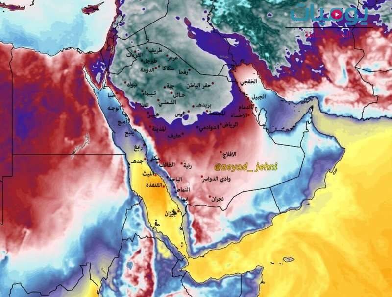 الجهني: ساعات تفصلنا عن الموجة القطبية الباردة.. وهذه مناطق تكوُّن الصقيع