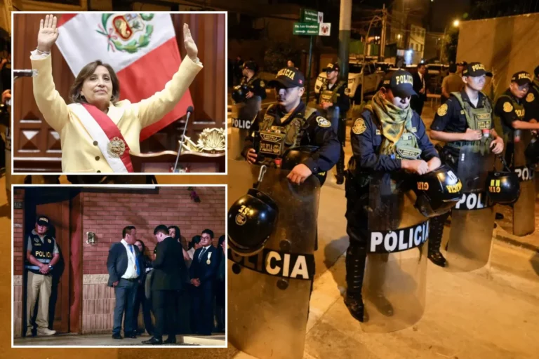 بالفيديو لحظة مداهمة منزل رئيسة بيرو بحثا عن ساعات رولكس